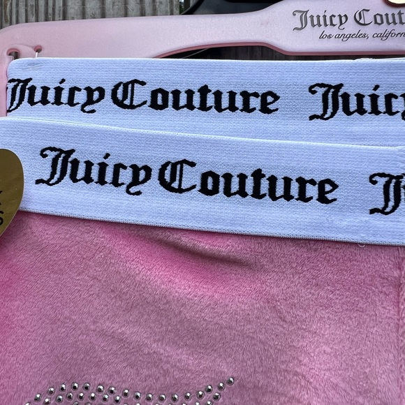 NWT Juicy Couture Velvet Sleep Shorts 2 pack size Large - Picture 4 of 14